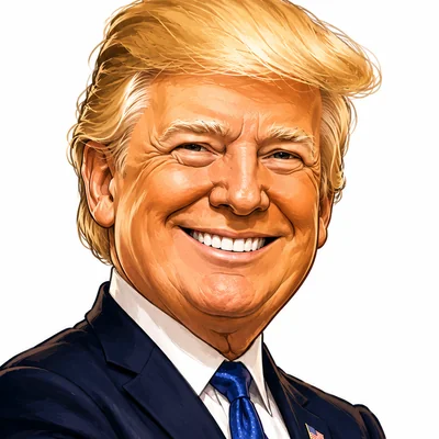 Caricature of Mr. President